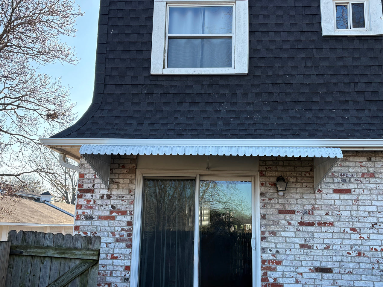 Overland Park, KS Aluminum Awning - October 2025