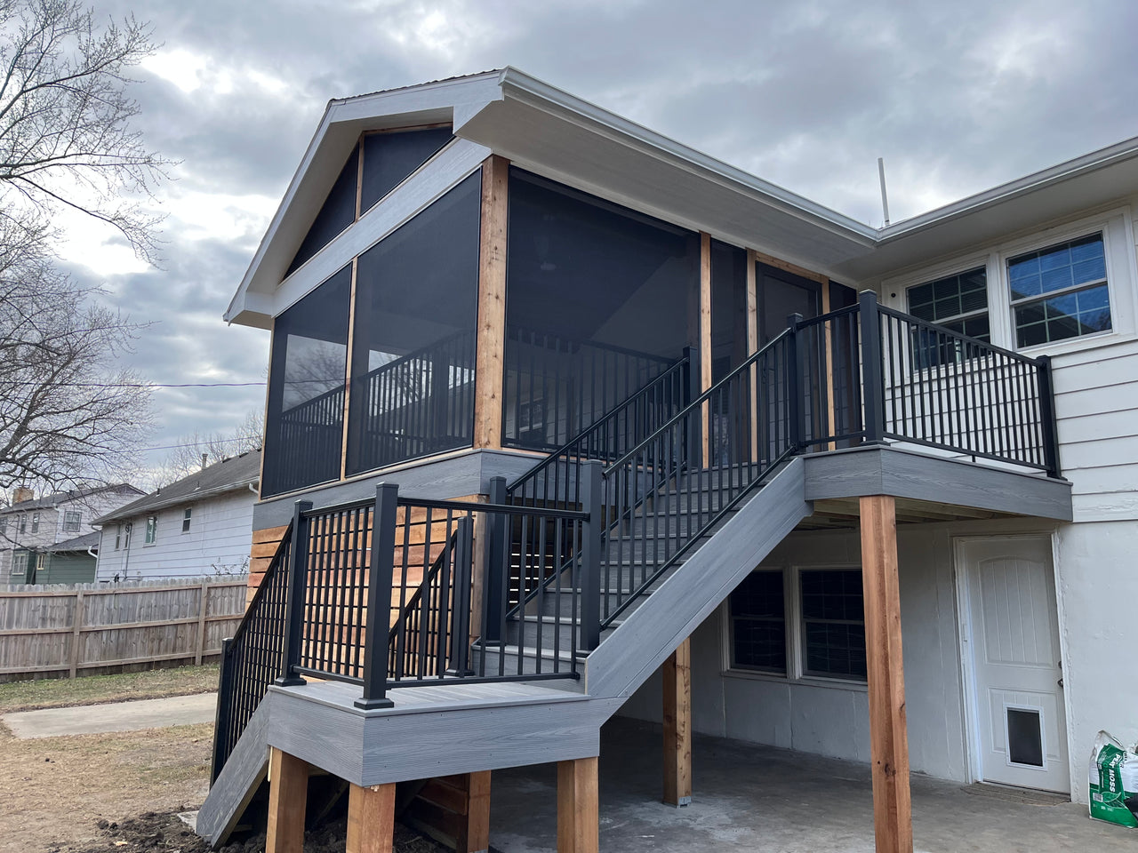 Kansas City, MO Screen Room & Deck - November 2023