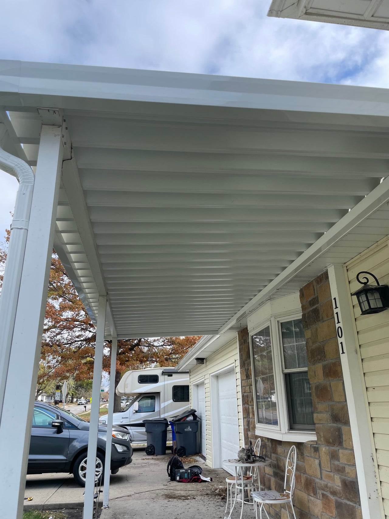 Olathe, KS Aluminum Patio Cover - October 2024