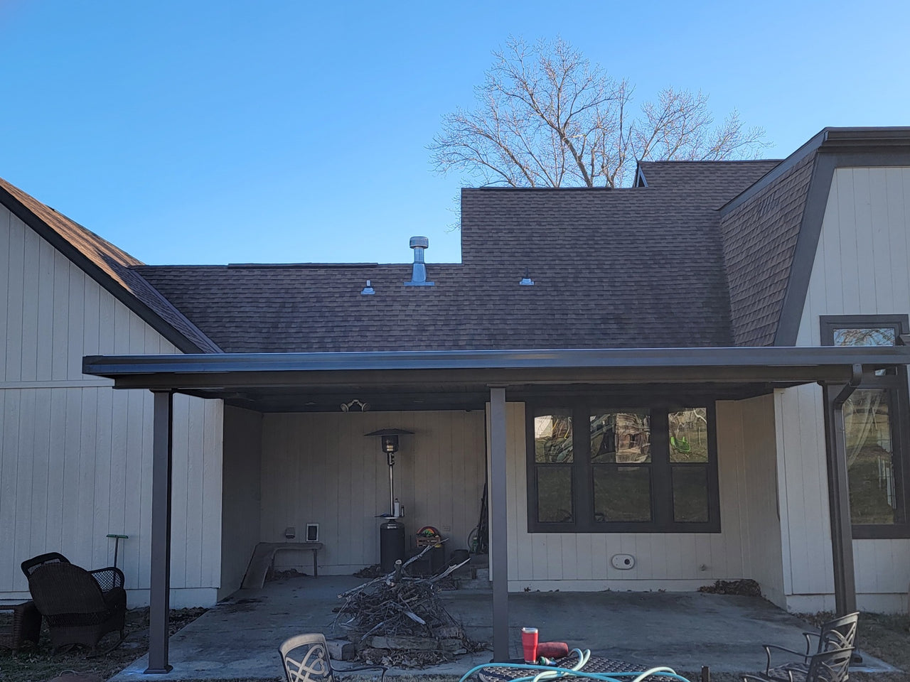 Overland Park, KS Aluminum Patio Cover - October 2024